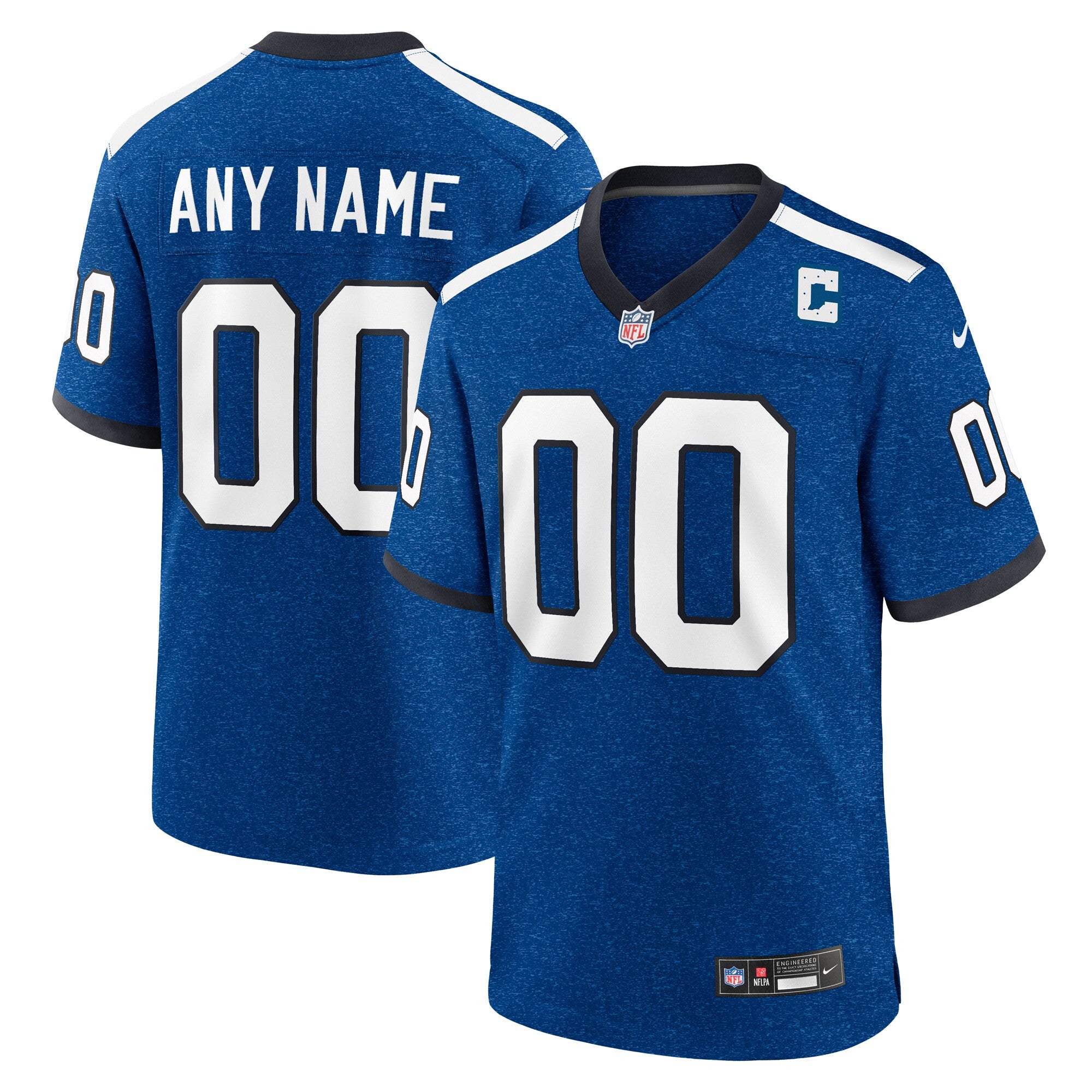 Indiana Nights Indianapolis Colts blue Alternate jersey