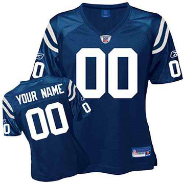 Custom Indianapolis Colts blue jersey