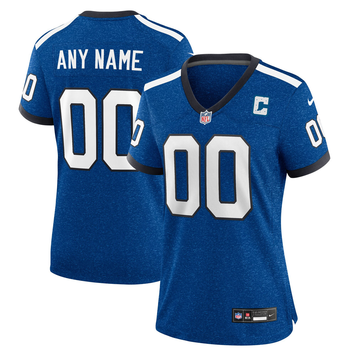 Indiana Nights Indianapolis Colts royal Alternate jersey