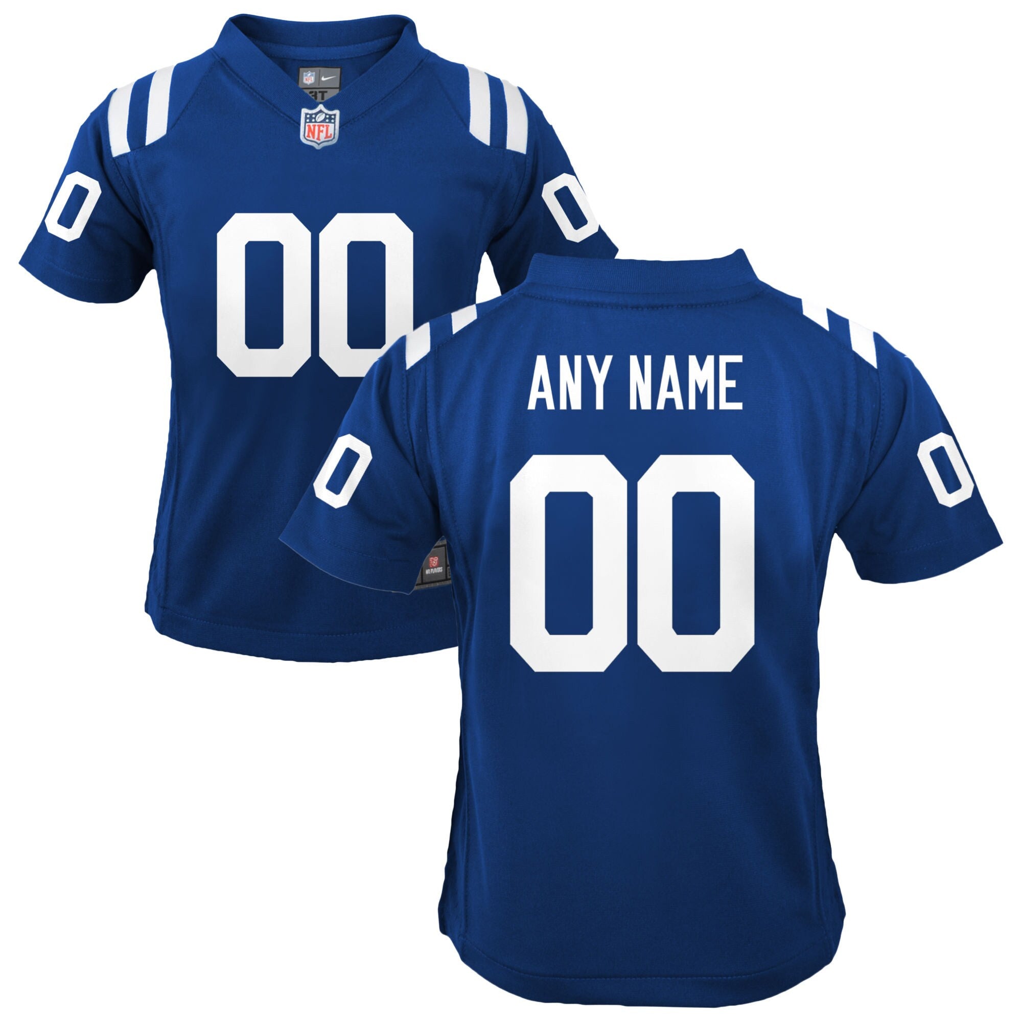 Custom Indianapolis Colts royal jersey