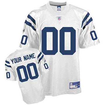 Custom Indianapolis Colts white jersey