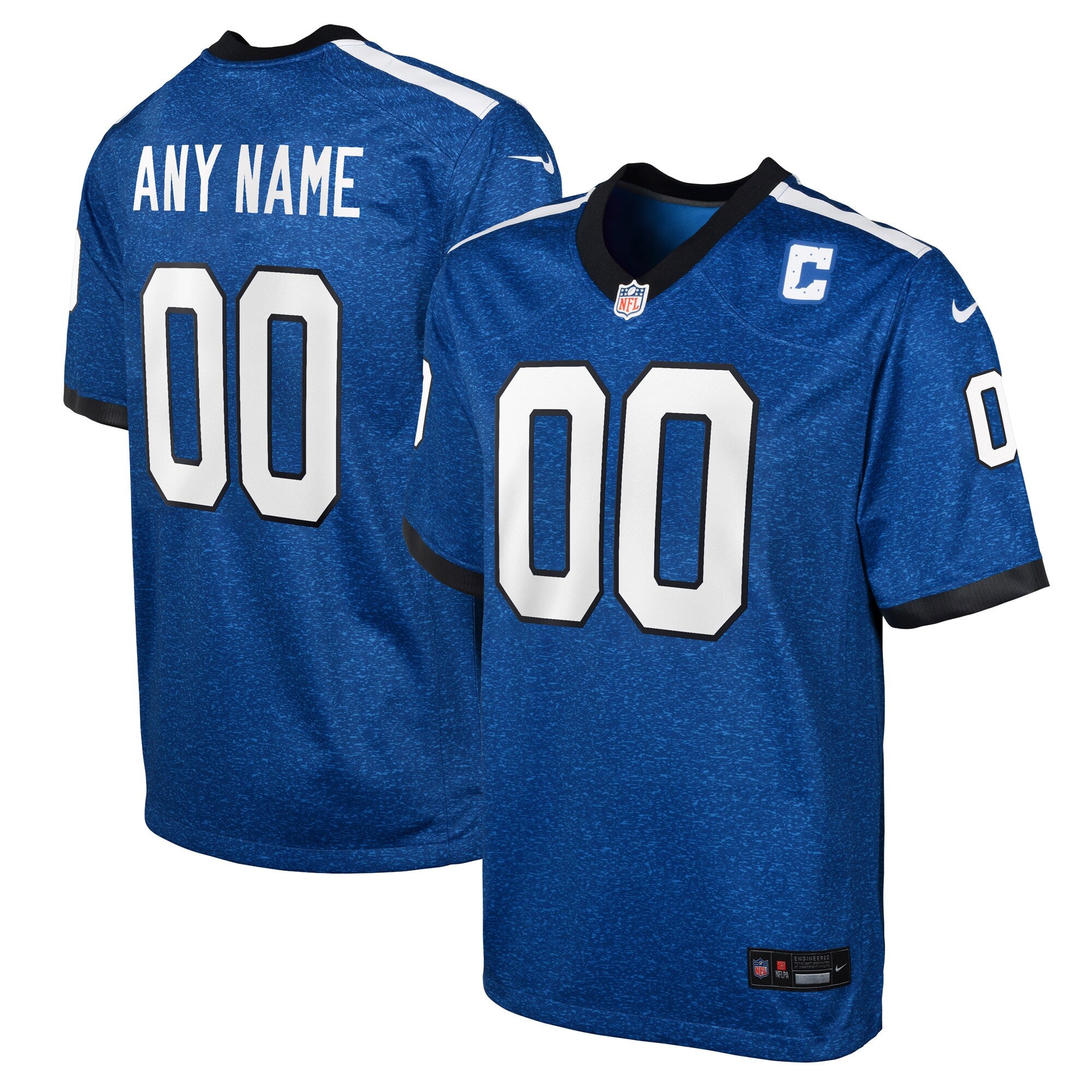 Indiana Nights Indianapolis Colts blue Alternate jersey
