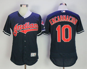 Edwin Encarnacion Cleveland Guardians navy jersey