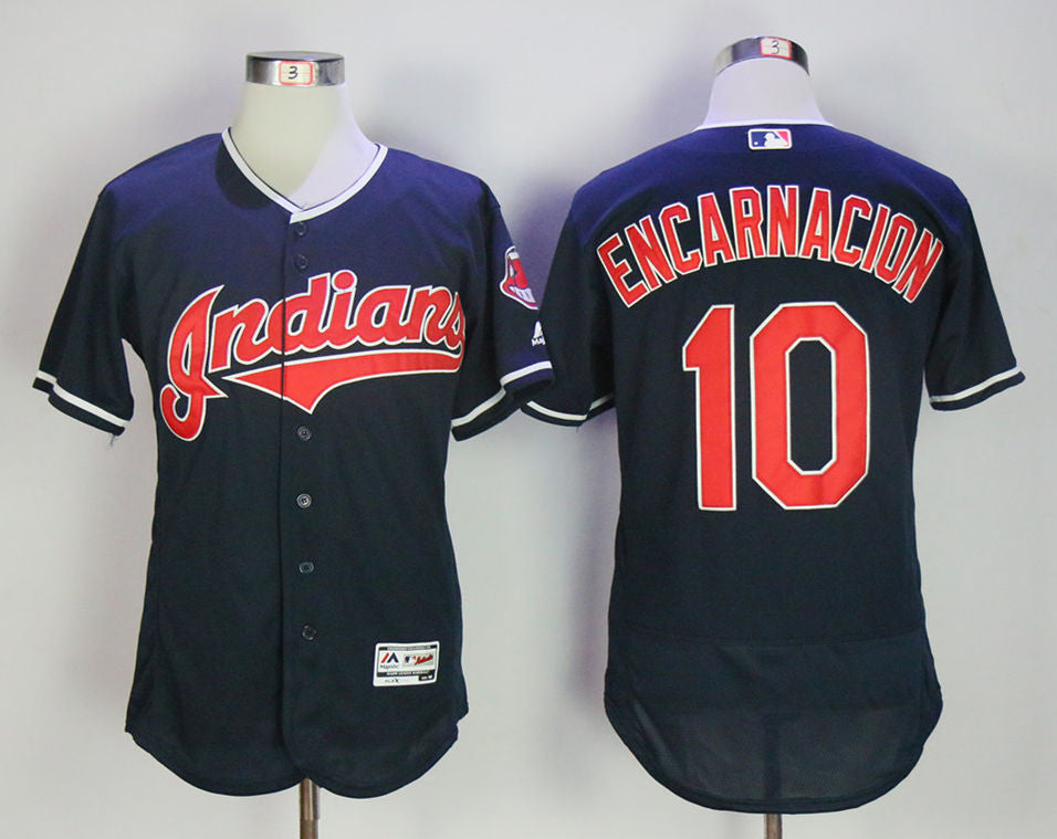 Edwin Encarnacion Cleveland Guardians navy jersey