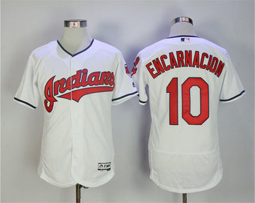 Edwin Encarnacion Cleveland Guardians white jersey