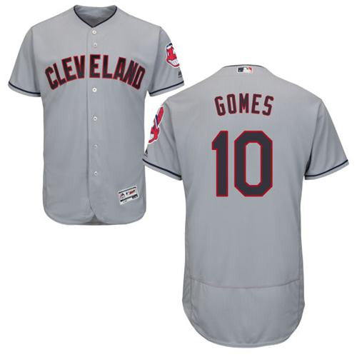 Yan Gomes Cleveland Guardians grey Authentic jersey