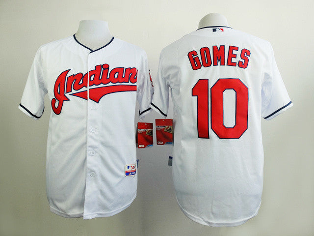 Yan Gomes Cleveland Guardians white jersey
