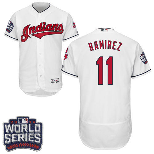 Jose Ramirez Cleveland Guardians white jersey