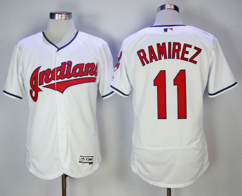 Jose Ramirez Cleveland Guardians white jersey