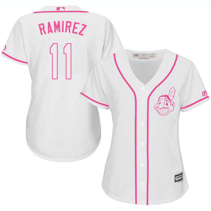 Jose Ramirez Cleveland Guardians white jersey