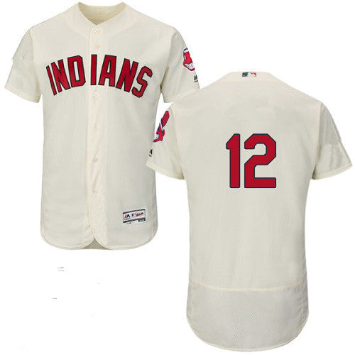 Francisco Lindor Cleveland Guardians cream jersey