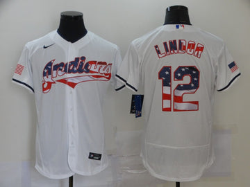 Francisco Lindor Cleveland Guardians white Fashion jersey