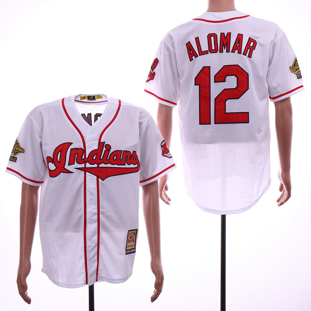 Roberto Alomar Cleveland Guardians Cooperstown jersey