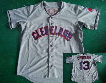 Cabrera Cleveland Guardians grey jersey