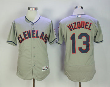 Omar Vizquel Cleveland Guardians gray jersey