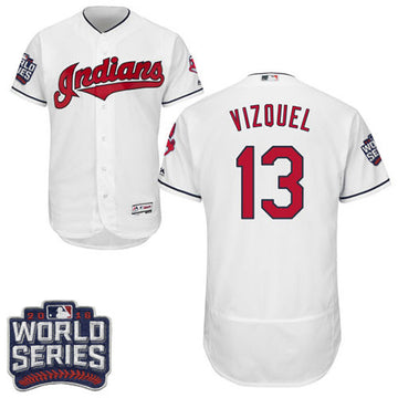 Omar Vizquel Cleveland Guardians white jersey