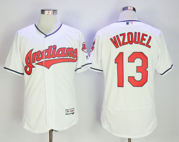 Omar Vizquel Cleveland Guardians white jersey