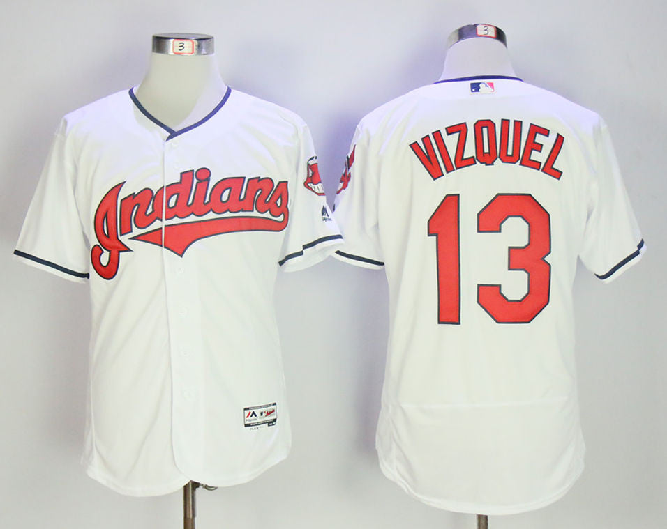 Omar Vizquel Cleveland Guardians white jersey