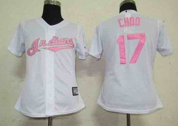 Choo White Cleveland Guardians pink jersey