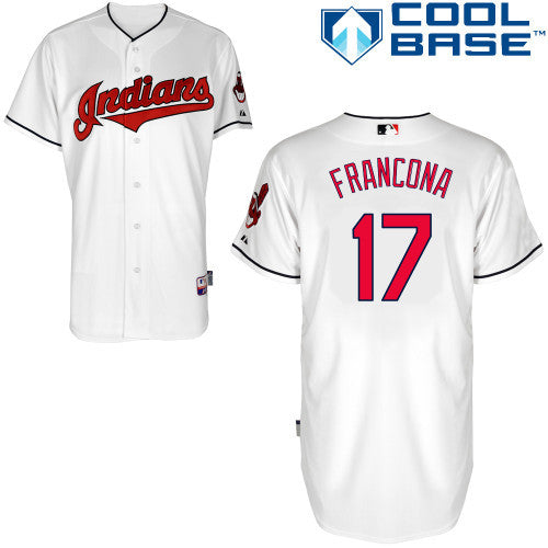 Francona Cleveland Guardians white jersey