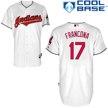 Francona Cleveland Guardians white jersey
