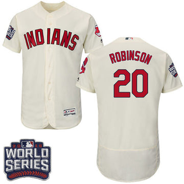 Frank Robinson Cleveland Guardians cream jersey