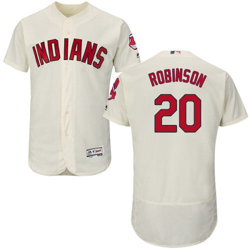 Frank Robinson Cleveland Guardians cream jersey