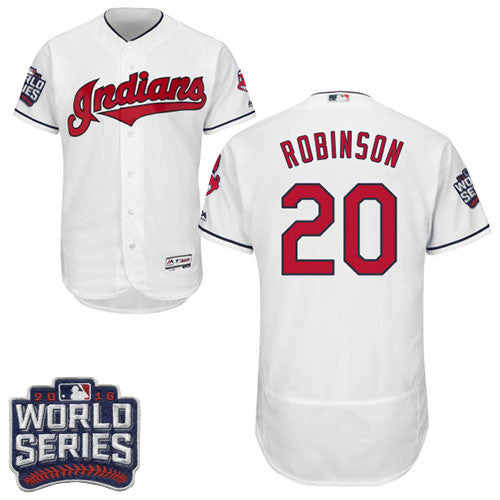 Frank Robinson Cleveland Guardians white jersey
