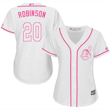 Frank Robinson Cleveland Guardians white jersey