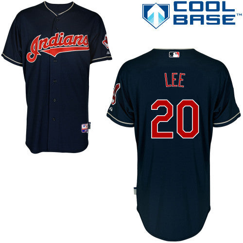 Lee Cleveland Guardians blue jersey