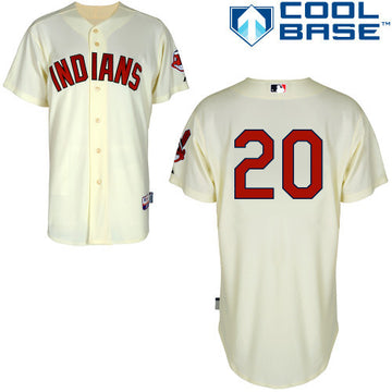 Lee Cleveland Guardians cream jersey