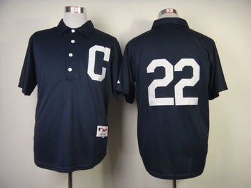 Jason Kipnis Cleveland Guardians blue jersey