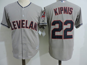 Jason Kipnis Cleveland Guardians gray jersey
