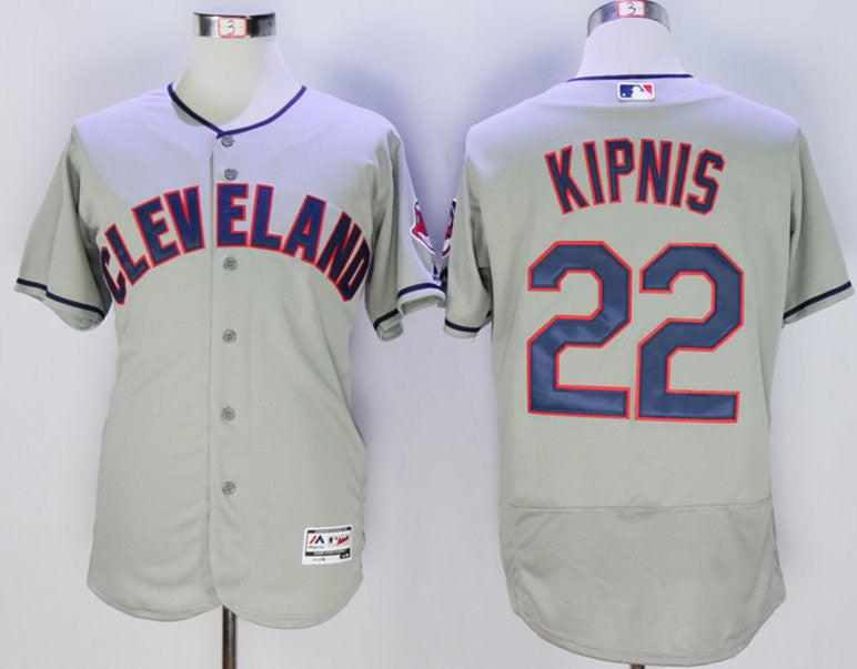 Jason Kipnis Cleveland Guardians grey jersey