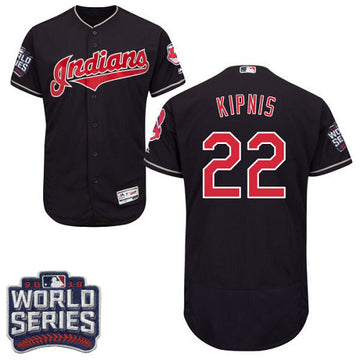 Jason Kipnis Cleveland Guardians navy jersey