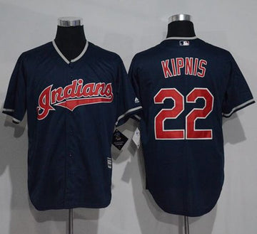 Jason Kipnis Cleveland Guardians navy jersey