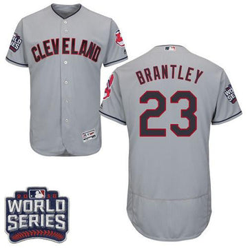 Michael Brantley Cleveland Guardians grey Authentic jersey