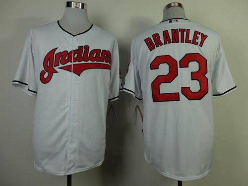 Michael Brantley Cleveland Guardians white jersey