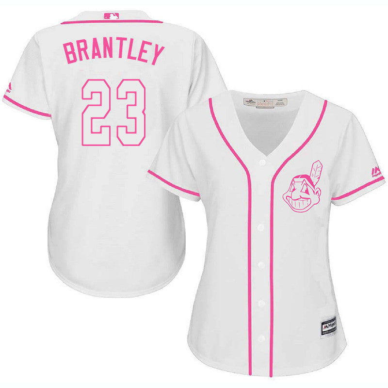 Michael Brantley Cleveland Guardians white jersey