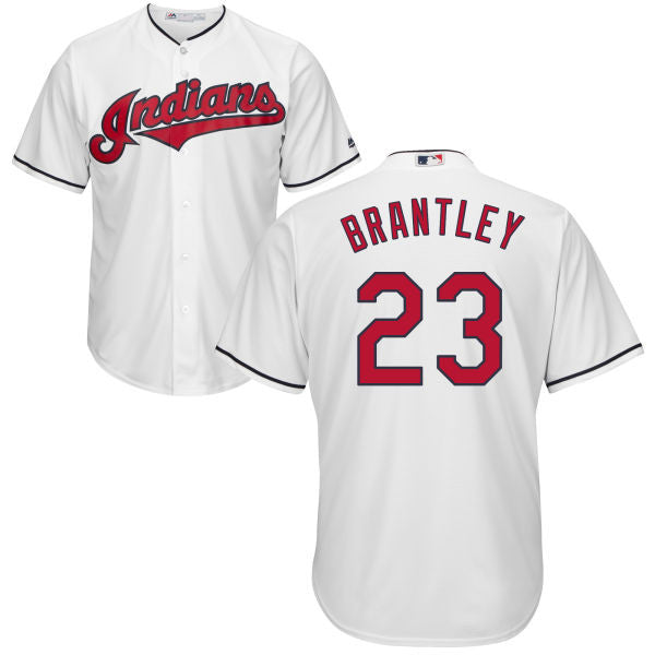 Michael Brantley Cleveland Guardians white jersey