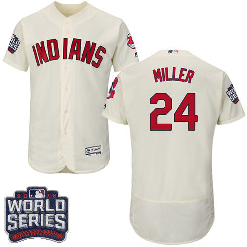 Andrew Miller Cleveland Guardians cream jersey