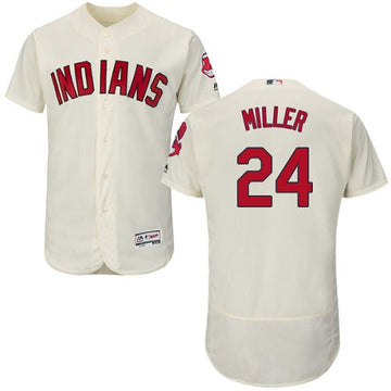 Andrew Miller Cleveland Guardians cream jersey