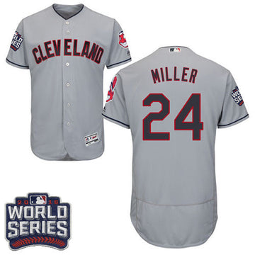 Andrew Miller Cleveland Guardians gray jersey