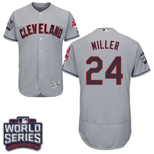 Andrew Miller Cleveland Guardians gray jersey