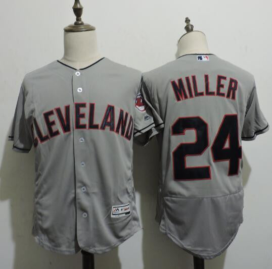 Andrew Miller Cleveland Guardians grey jersey