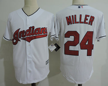 Andrew Miller Cleveland Guardians white jersey