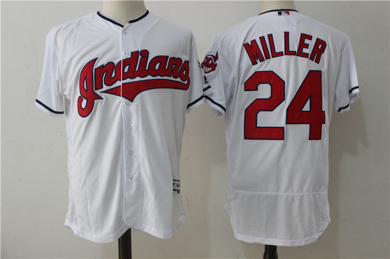 Andrew Miller Cleveland Guardians white jersey