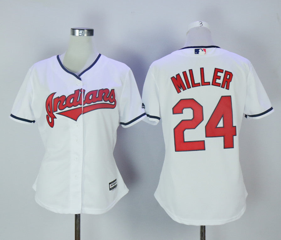 Andrew Miller Cleveland Guardians white jersey