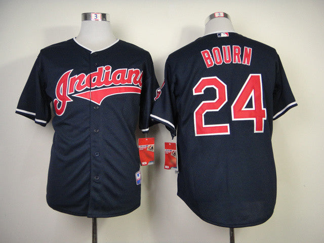 Bourn Cleveland Guardians blue jersey