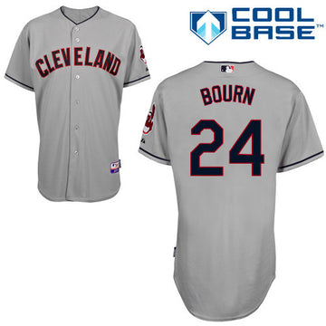 Bourn Cleveland Guardians grey jersey